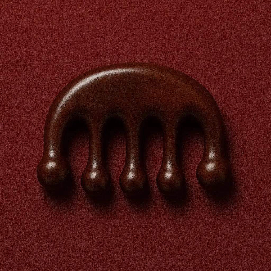 Sandalwood Scalp & Body Massager for hair growth and muscle aches massage KEMDII