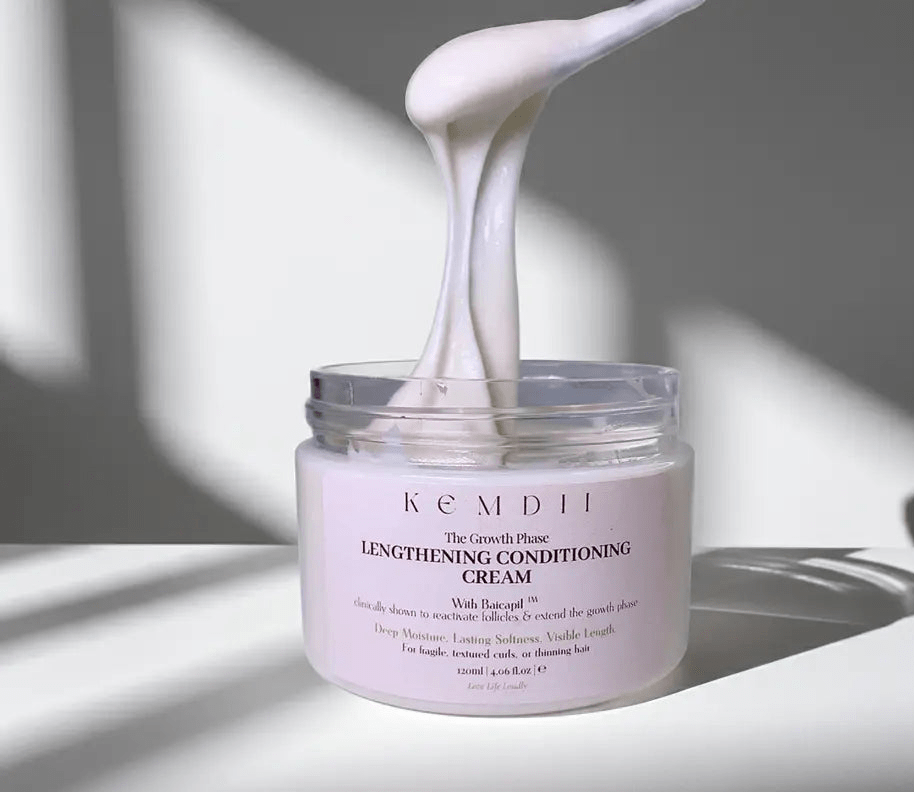 Lengthening Conditioning Cream – Powered by Baicapil® , Plant Keratin & Silk Peptides KEMDII